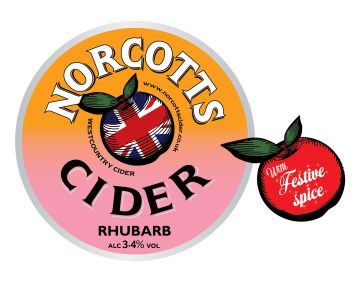 Festive Spiced Rhubarb Cider 2x3L Pouches