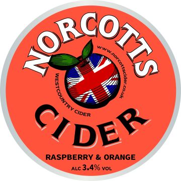 Norcotts Raspberry & Orange Cider 10L BIB
